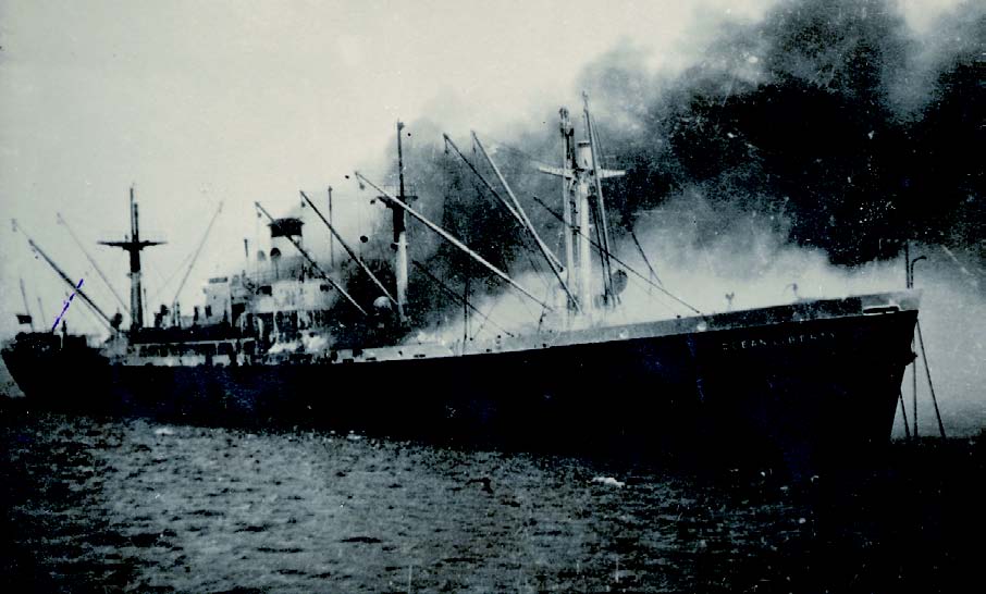 Explosion de l’Ocean Liberty